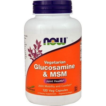 NOW Foods Vegetarian Glucoasmine & MSM Joint Health Support, 120