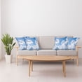 thumbnail image 4 of Ambesonne Nature Throw Pillow Cover 4 Pack, Clouds Scenery, 20", Blue White, 4 of 7