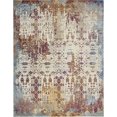 thumbnail image 2 of Nourison Entice ENE04 Ivory/Orange/Purple Indoor Area Rug - 8'X 10', 2 of 8