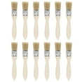 thumbnail image 1 of Pincel de Cerda Natural de 1 pulgada con Mango de Madera 12 Pack, 1 of 5