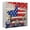 O, variant on Us Flag Star Shaped PVC Decoration, Patriotic Home Desk Display, Indoor Office Shelf Accent, American Theme Decor Item,3.94IN,A