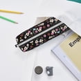 thumbnail image 6 of Fotbe Daisies Flowers Pattern Leather Pencil Case, Pencil Pouch with Durable Zipper, Compact and Stylish Organizer for Stationery, Art Supplies, Travel Essentials, 6 of 7