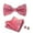 12634-JP230, variant on Synzerm Mens Solid Color Double Fold Pre-tied Bow Tie and Pocket Square Cufflink Set