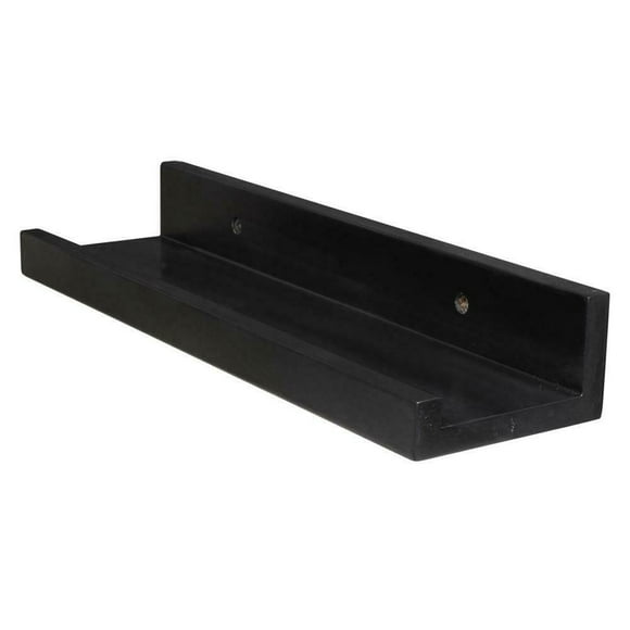 ITY International - Wall Floating Shelf, 47.25"x3.75"x2", Black