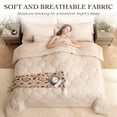 thumbnail image 6 of BDEUS Queen Comforter Set 5 Pieces,Bed in a Bag, Bedding Set with Comforter,Fitted Sheet,Flat Sheet,Pillowcase, All Seasons, 6 of 14