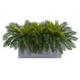 thumbnail image 1 of Nearly Natural 8067 Cycas Plante Aritificielle dans un Jardinier en Pierre, 1 of 1