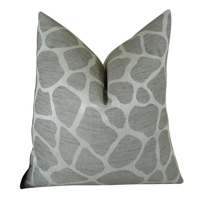 Plutus Coussin Fait Main Rocky Way, (Double Face 20 Pouces x 30 Pouces Queen)