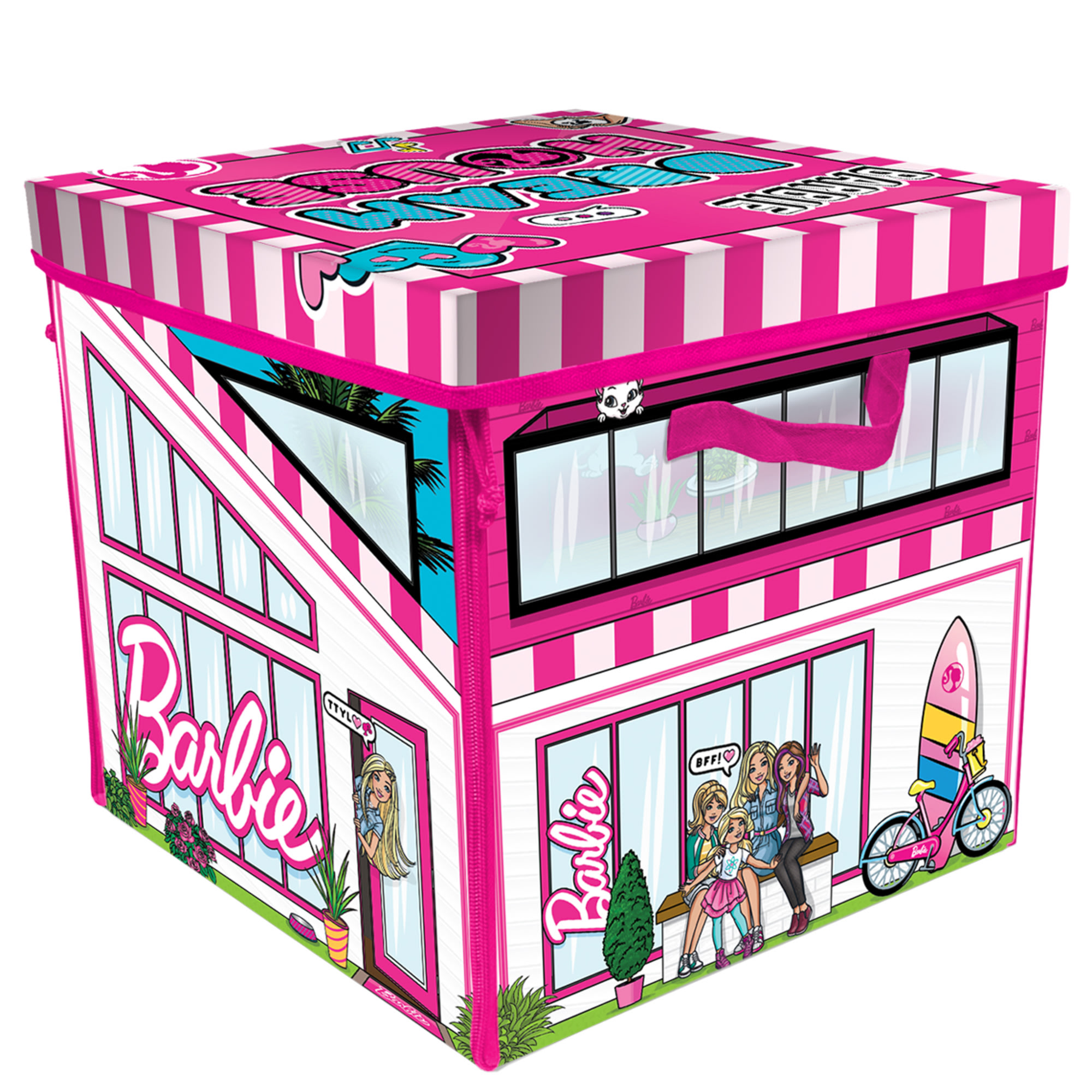 ZipBin Barbie Dreamhouse Storage Box and Playmat photo 2