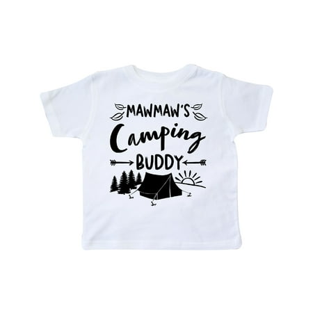 

Inktastic Mawmaws Camping Buddy Gift Toddler Boy or Toddler Girl T-Shirt