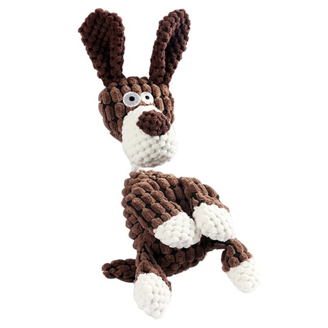 Squeaky Dog Toy, Relieve Boredom Soft Plush Dog Toy Bite Resistant Entertainment Relaxation for Home Play