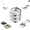 3pcs-HEAVY-DUTY, variant on 304 Stainless Steel Spoon Rest & Multipurpose Kitchen Utensil Holder, for Counter, Self standing Large Utensil Rest, Food Grade Material for Ladles, Tongs, Spatula