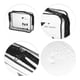 thumbnail image 3 of 1pc Bolsa de Maquillaje Impermeable para Mujeres para Vacaciones, Camping, Baño, Gimnasio, PVC Negro, 3 of 6