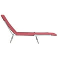 thumbnail image 3 of vidaXL 2x Folding Sun Lounger Steel and Fabric Garden Lounge Seat Multi Colors, 3 of 10