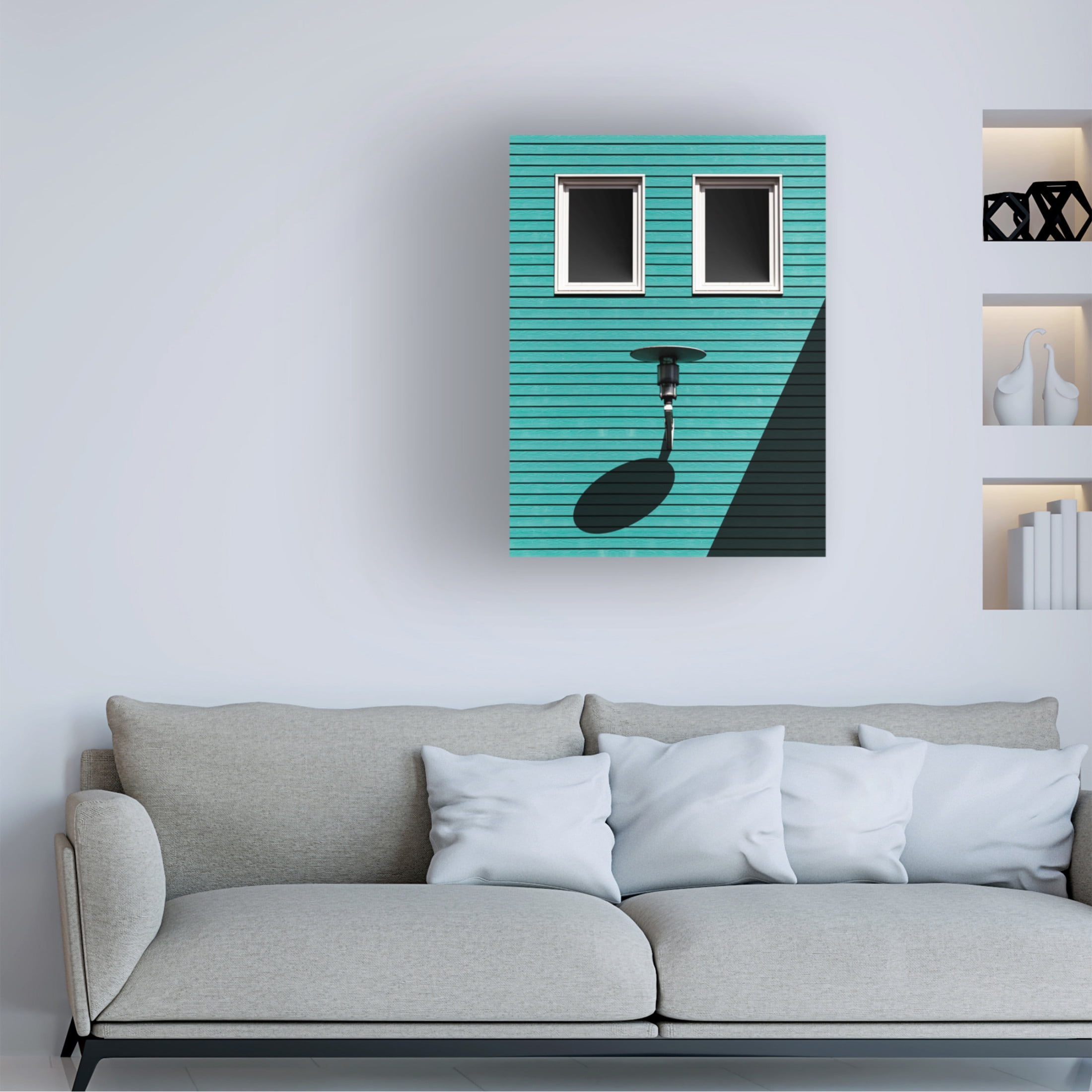Canvas Wall Art - aRRO  'Zaandam 1' Wall Art for Living Room, Bedroom, or Office D?cor by Trademark Fine Art - 14 x 19 Inches