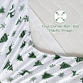 thumbnail image 3 of Twin Size Sheet Set Paisley Printed Bed Sheets for Single Bed Piece Microfiber Fitted Sheet with ” Deep Pocket & Straps Patterned Bedding Sheets & Pillowcase Set, 3 of 9