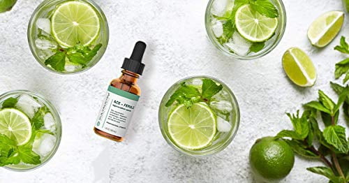 Solvaderm Ace-Ferulic Antioxidant Serum – Vitamin A, C, E + Ferulic Acid – Fights Free Radicals, Improves Skin Tone, Reduces Wrinkles – Anti-Aging, Hydrating Serum for All Skin Types