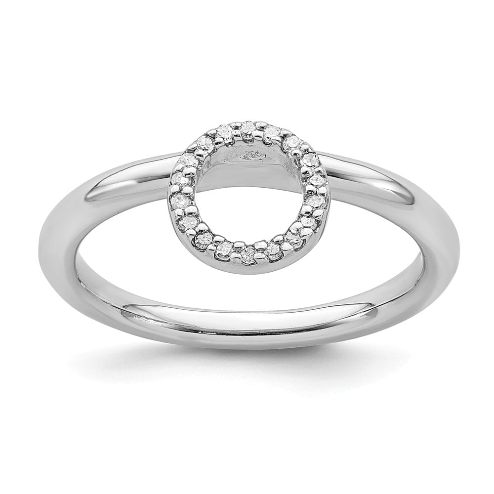 2.2mm Hammered-Finish Stackable Fashion Ring Band in Solid 925 Sterling Silver 