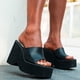 thumbnail image 2 of Amzcrzy Zapatos de mujer,Zapatos de mujer,Zapatillas de mujer, Sandalias de verano para mujer, con suela gruesa, informales, para exteriores Sandalias Mujer Zapatillas De Casa, 2 of 4