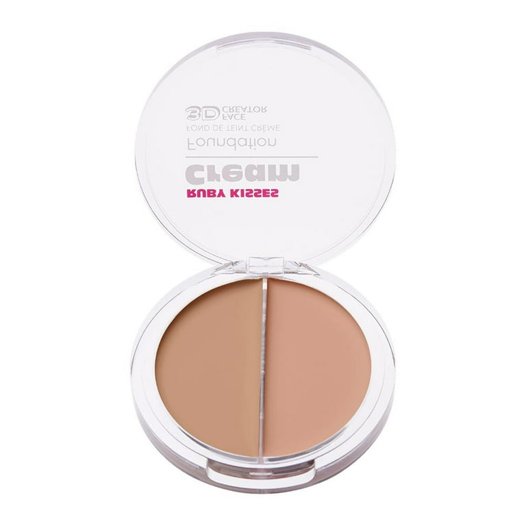 Ruby Kisses 3D Face Creator Cream Foundation & Concealer, 12 Hours