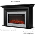 thumbnail image 3 of Real Flame Sonia 69" Landscape Electric Fireplace in Black, 3 of 6