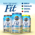 Garden of Life Raw Organic Fit Protein Powder, Vanilla, 28g Protein, 2