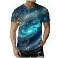 thumbnail image 6 of 3D Graphic Colorful T-Shirts Short Sleeve Crew Neck Print Tee for Men Women and Youngs Casual Tee Shirts Top Loose Top Pattern Print Tops, 6 of 6