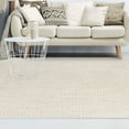 thumbnail image 5 of Superior Two-Toned Braided Indoor/ Outdoor Area Rug, Cream/ White, 3' x 5', 5 of 5