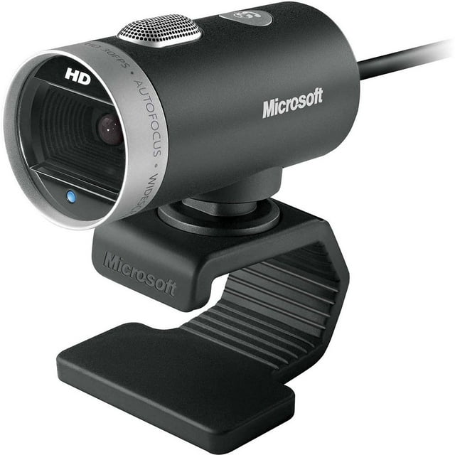 Cámara web Microsoft LifeCam Cinema para empresas 720p HD negra