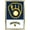 Gold Framed Version, variant on MLB Milwaukee Brewers - Logo 22 Wall Poster, 22.375" x 34"