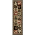 thumbnail image 2 of Mayberry Rug Hearthside Hillside Bluff Multi Lodge Area Rug 7'10"x9'10" 8' x 10', 2 of 2