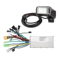 thumbnail image 2 of Controlador de motor sin escobillas 36V 48V 60V 500W 28A Regulador de velocidad del motor de onda sinusoidal de 3 modos con pantalla, 2 of 10