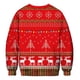 thumbnail image 4 of Suéter Navideño Con Estampado De Astas En 3d, Novedoso Y Feo, 4 of 7