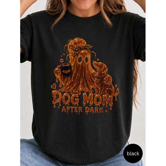 Dog Mom Halloween Shirt, Jelly Ghost, Spooky Pet Lover Gift