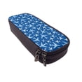 thumbnail image 6 of Lsque Airplanes in the Sky Printed Big Capacity PU Leather Pencil Case Large Pencil Pouch Stationery Pen Bag Pencil Holder for Teen, 6 of 6