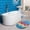 C, variant on Cheapark Easter Cute Series Non-slip Carpet for Bathroom Living Room Festive Decorative Floor Mat