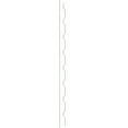 thumbnail image 3 of Ekena Millwork 94"H x 1/2"T Bridgeport PVC Adjustable Decorative Slat Wall Panel Kit, Unfinished (contains 11 Slats + 1 Straight Edge Starter Slat), 3 of 15