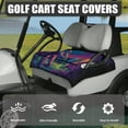 thumbnail image 2 of Binienty Sasquatch Golf Cart Seat Towel Cover 2 Passenger Seats Universal Golf Cart Seat Cushion Cover for EZGO TXT RXV/Club Car DS Precedent, Machine Washable, 2 of 7