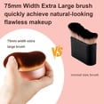 thumbnail image 3 of Brocha de maquillaje corporal BeeyOye Extra Large Body Coverage, 3 of 6