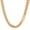 18 Inches d. 6mm width-gold, variant on Men's Stainless Steel Cuban Chain Necklace, 14K Gold Plated Cuban Chain Necklace, Diamond Clasp, Width Available in 6mm/10mm/12mm, Length Available in 18-24 Inches, Comes with Gift Box