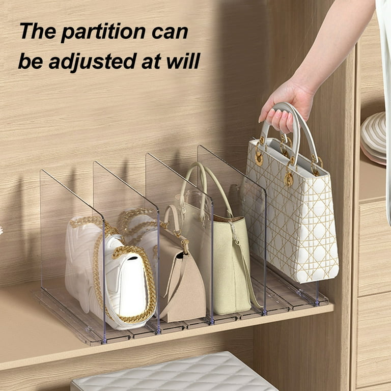 Closet purse dividers outlet