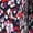 Navy Red Ditsy Floral, variant on Ellos Women's Three-Quarter Sleeve Curved Hem Tunic
