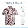thumbnail image 7 of High Quality Hawaiian Shirts for Men Short Sleeve Aloha Beach Shirt Floral Summer Casual Button Down Shirts Blouses UJFANL, 7 of 7