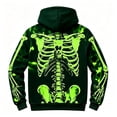 thumbnail image 3 of HNMKIU Boys Halloween Skeleton Top Soft Comfortable Kids T-Shirt With Graphic for Toddlers Children, 3 of 5