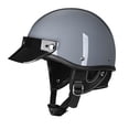 thumbnail image 2 of koolsoo Casque de Moto Confortable Tour de Tête Réglable Demi-Cagoule Casque Gris m, 2 of 9