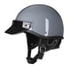 thumbnail image 2 of Casco de motocicleta con circunferencia de cabeza ajustable, media capucha, casco de media cara Gris M, 2 of 9