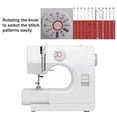 thumbnail image 4 of Multifunction Household Sewing Machine Portable DIY-Hand Crafting Mending Sewing Machine With 12 Stitches For Beginners ,Smooth Thread Sewing, 4 of 5