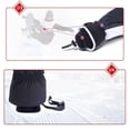 thumbnail image 4 of Ski-Gloves for Men Women, Winter Warm Mittens Water-Repellent Windproof for Cold Weather, Snowboarding, Driving,Cycling ,Color:Black, 4 of 8
