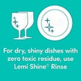 thumbnail image 2 of Lemi Shine - Shine + Dry Natural Dishwasher Rinse Aid Hard Water Stain Remover 8.45 oz - 3 Pack Bundle, 2 of 8