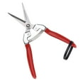 thumbnail image 1 of Effort Saving Fruit Tree Garden Scissor, Stainless Steel Garden Pruner with Spring Mechanism, Ergonomic Handle for Cutting Vegetable, Flower, and Gathering Fruit, 1 of 7