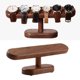 thumbnail image 5 of Soporte de exhibición del reloj del brazalete del colr de de joyería en T de madera Balck Sunnimix Pantalla de soporte de reloj, 5 of 8